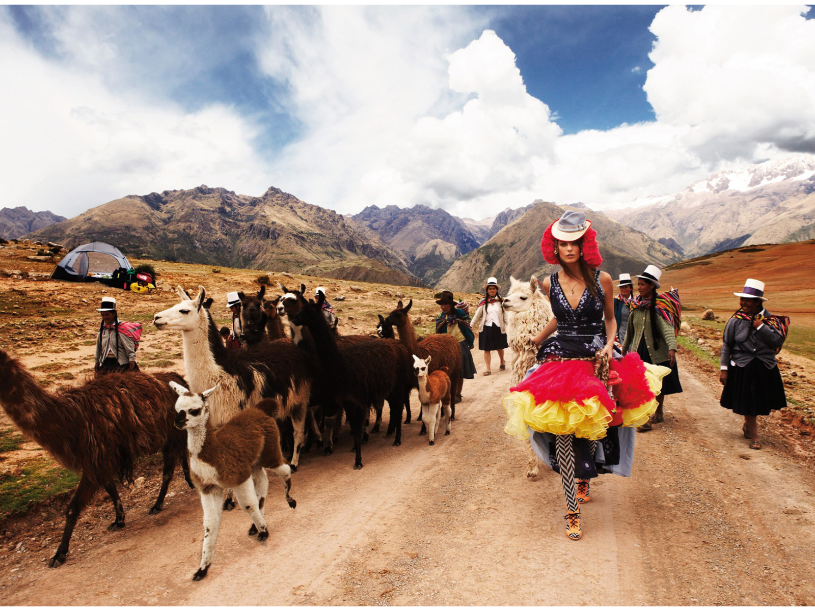 Фотография девушки в Боливии