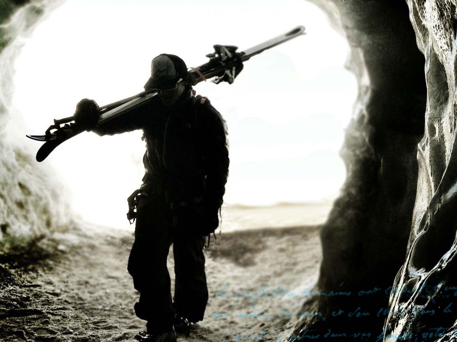 Фотография горнолыжника