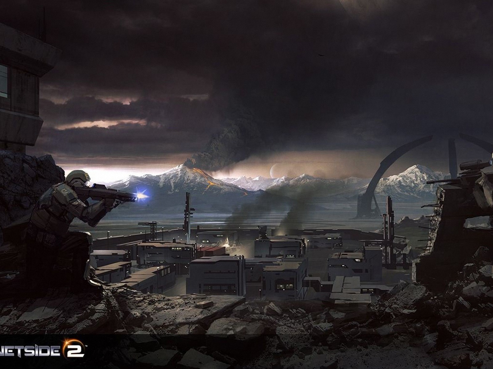 Planetside 2: штурм города