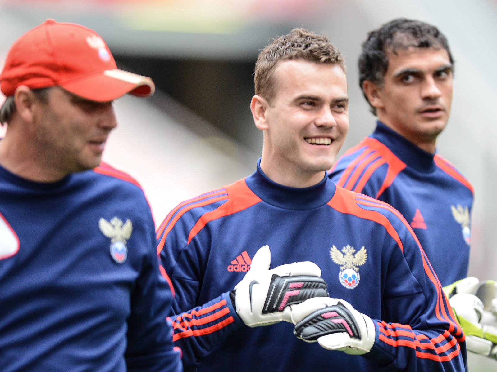 The best football player of CSKA Moscow Igor Akinfeev