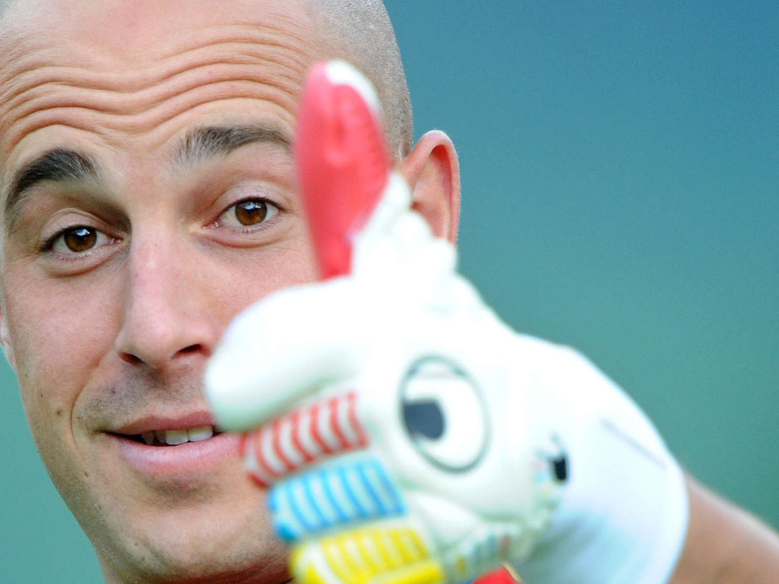 Лучший вратарь Наполи Пепе Рейна крупным планом