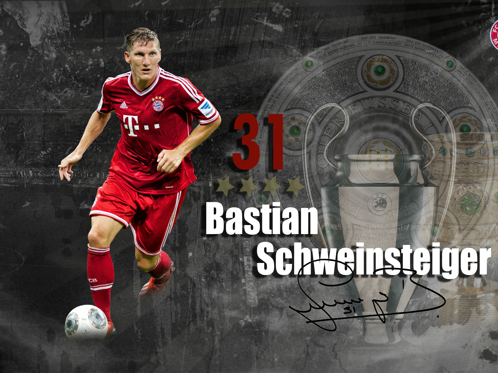 Лучший полузащитник Баварии Бастиан Швайнштайгер