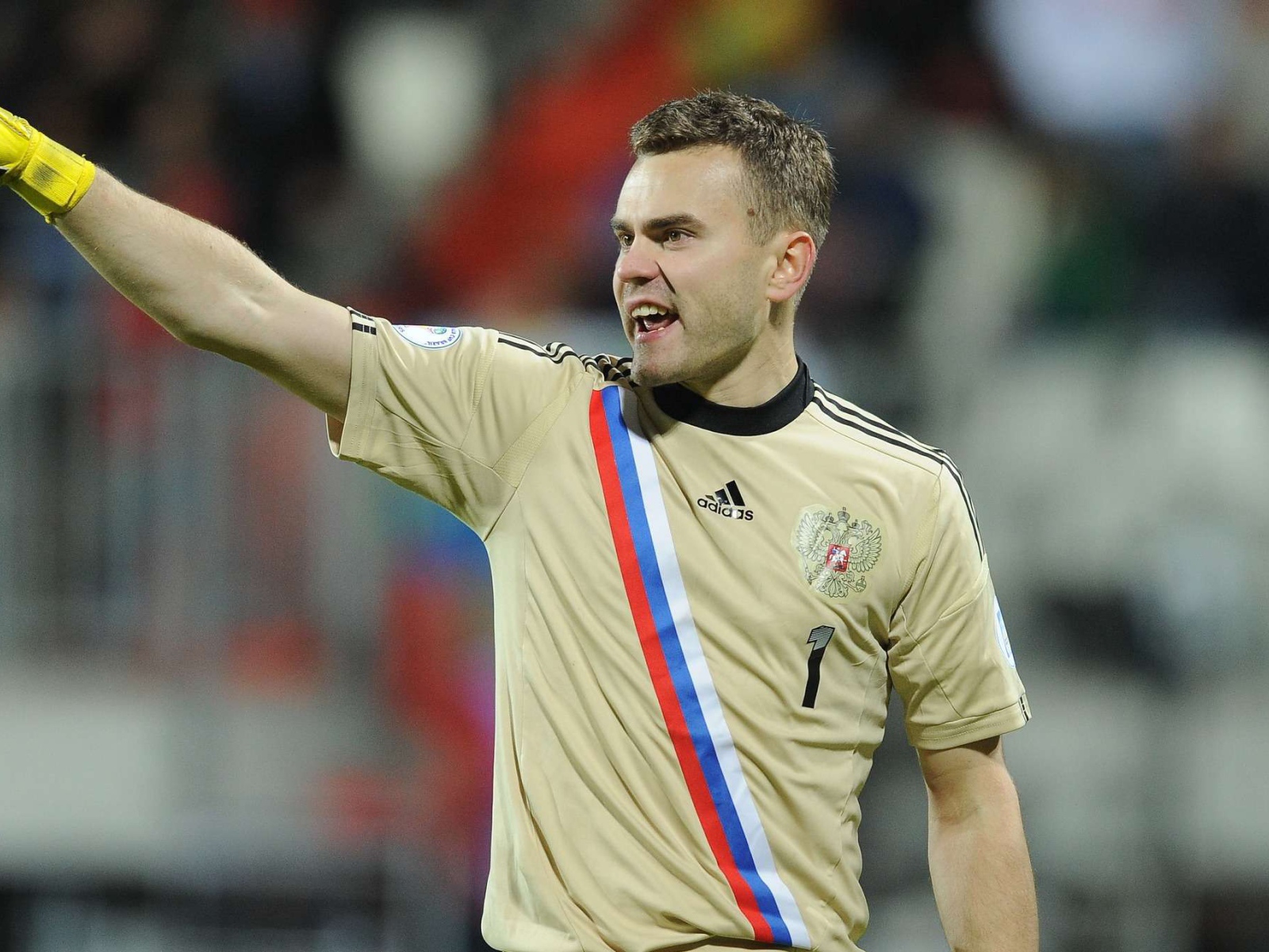 Лучший игрок московского ЦСКА Игорь Акинфеев