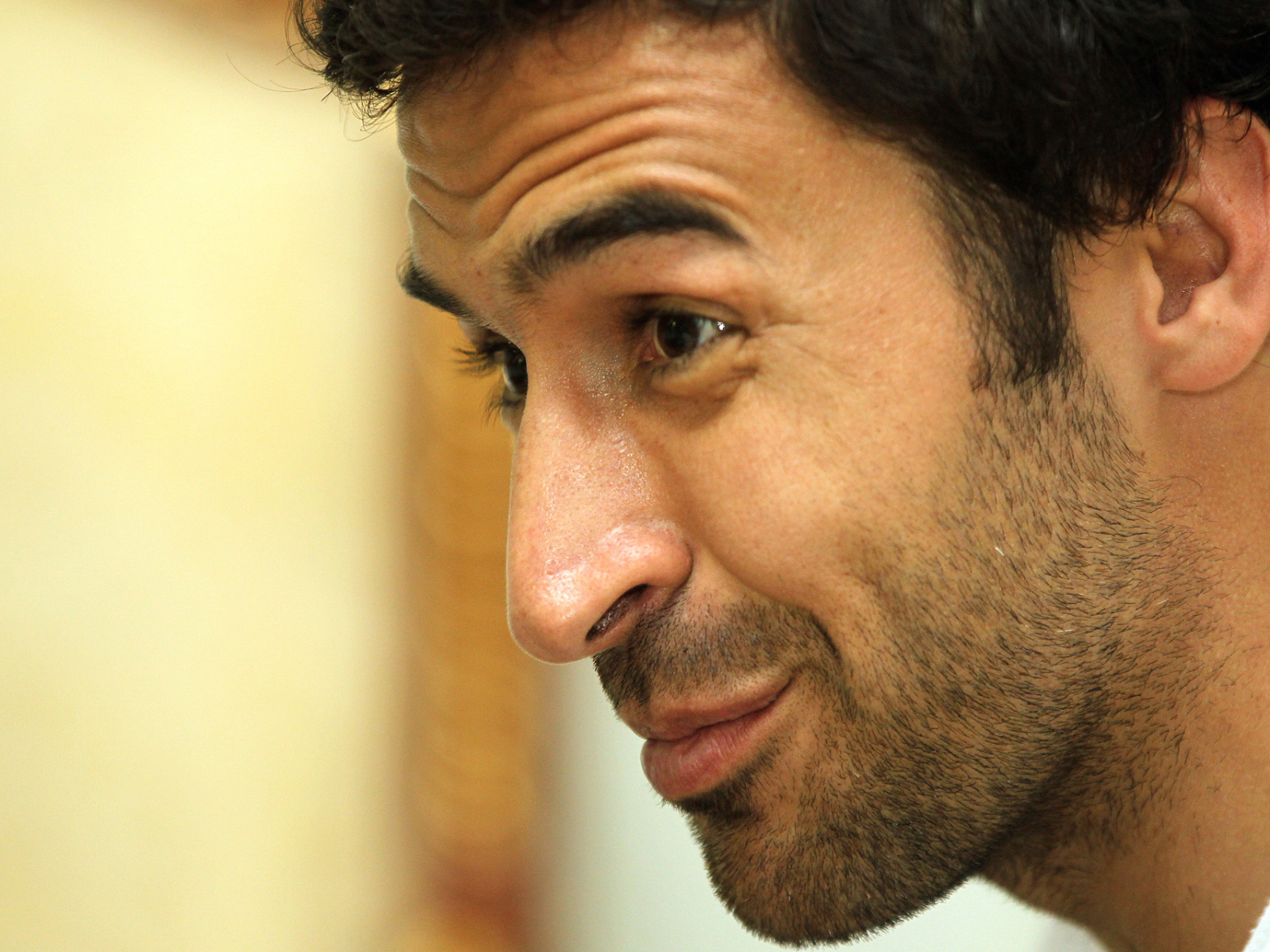 Футболист Аль-Садд Рауль Гонсалес крупным планом