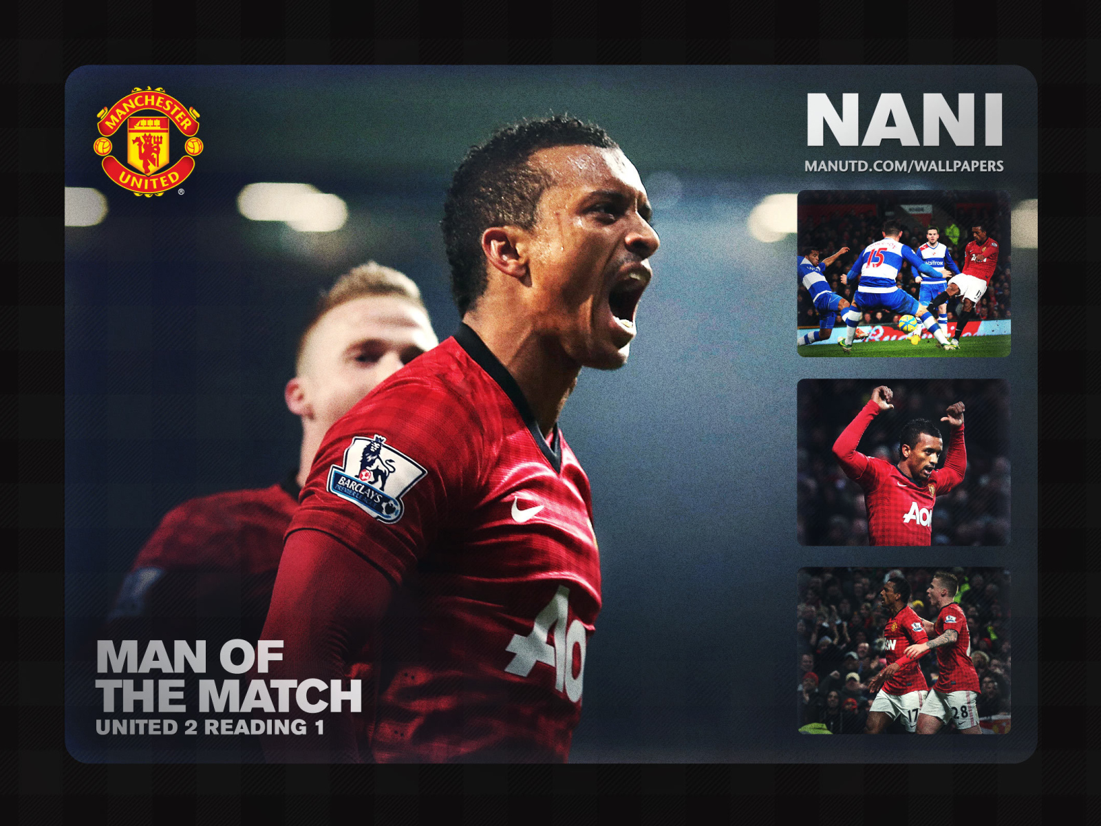 Футболист Манчестер Юнайтед Луиш Нани человек матча