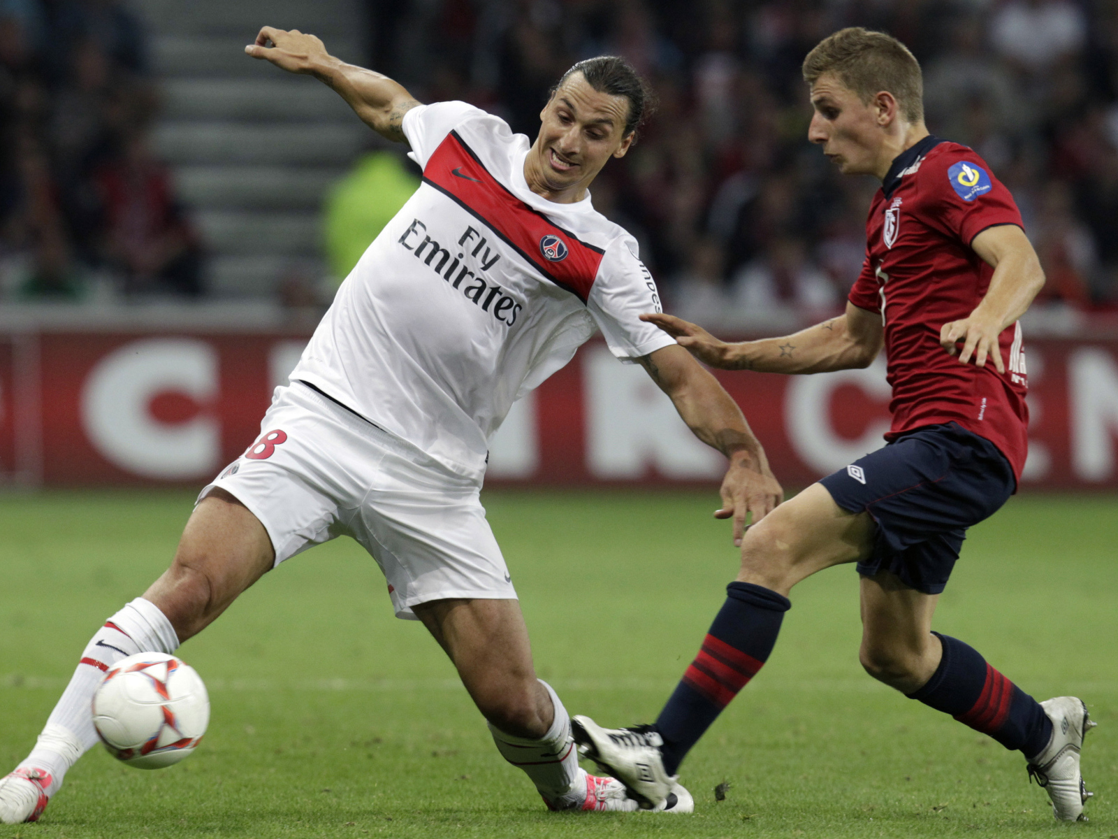 Футболист ПСЖ Златан Ибрагимович