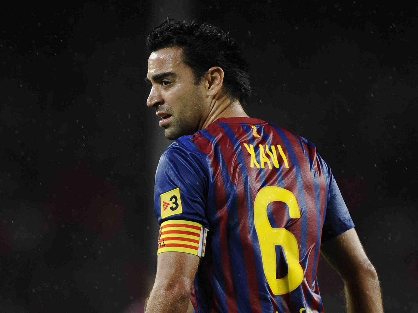 Игрок Барселоны Хави Эрнандес