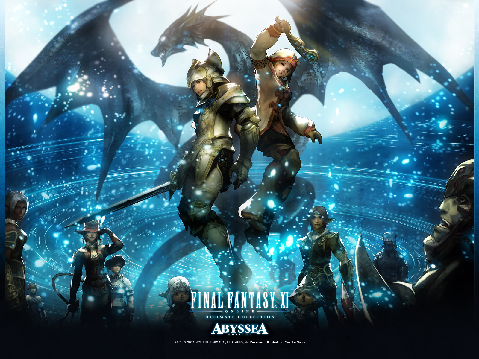 Заставка игры Final Fantasy hv