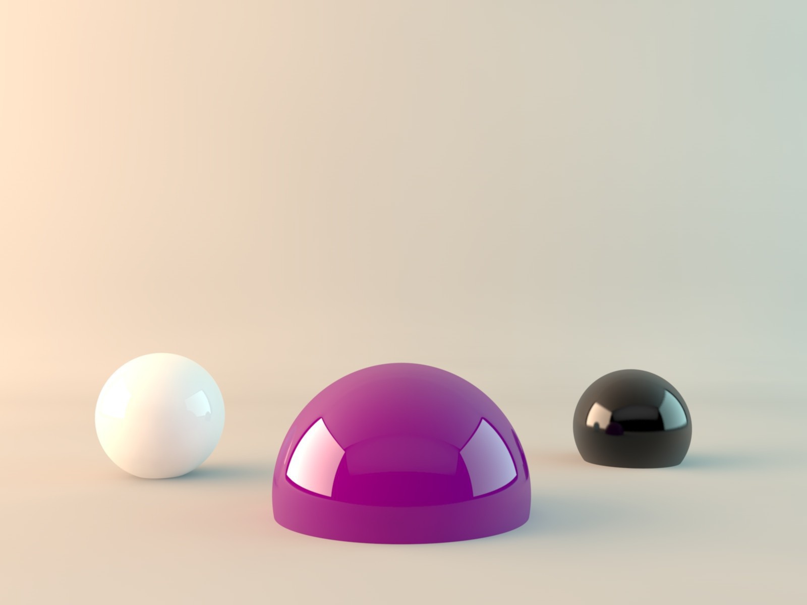 Шары на белом фоне