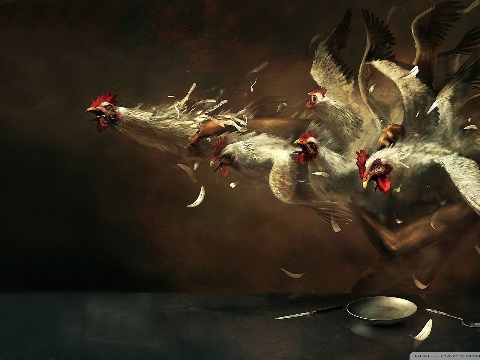 Летящие курицы