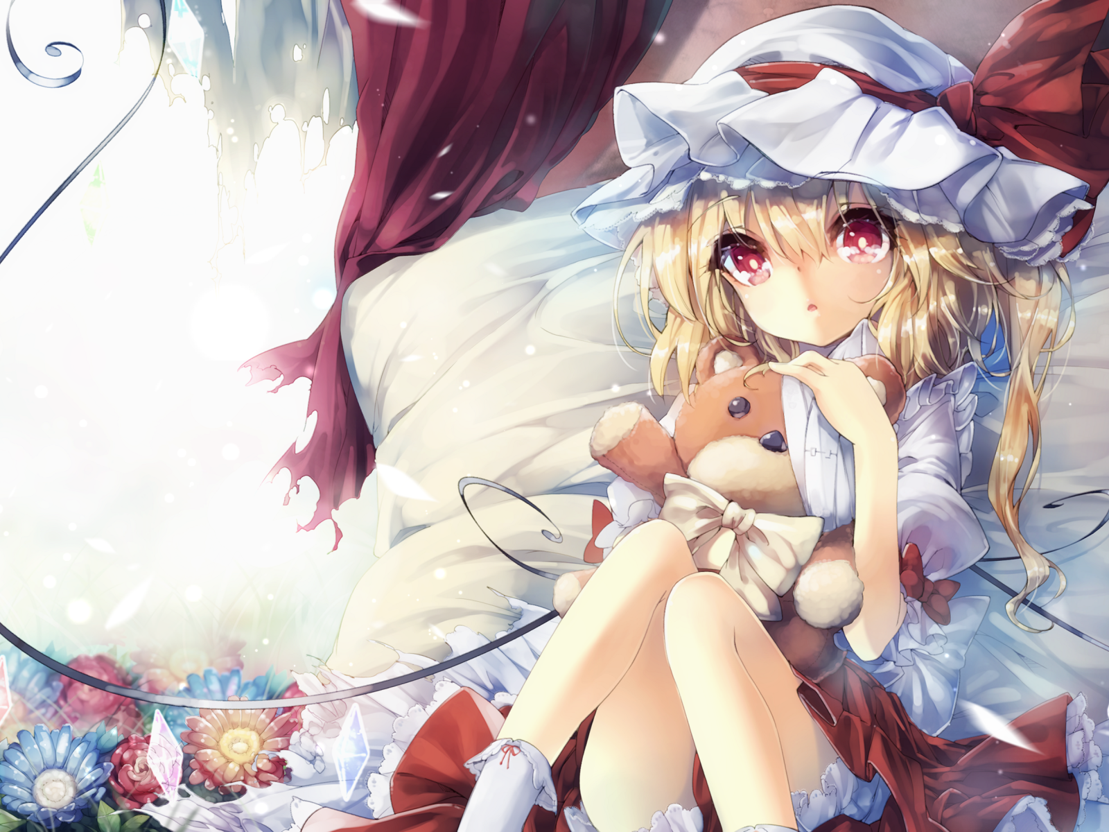 Девочка с медвежонком