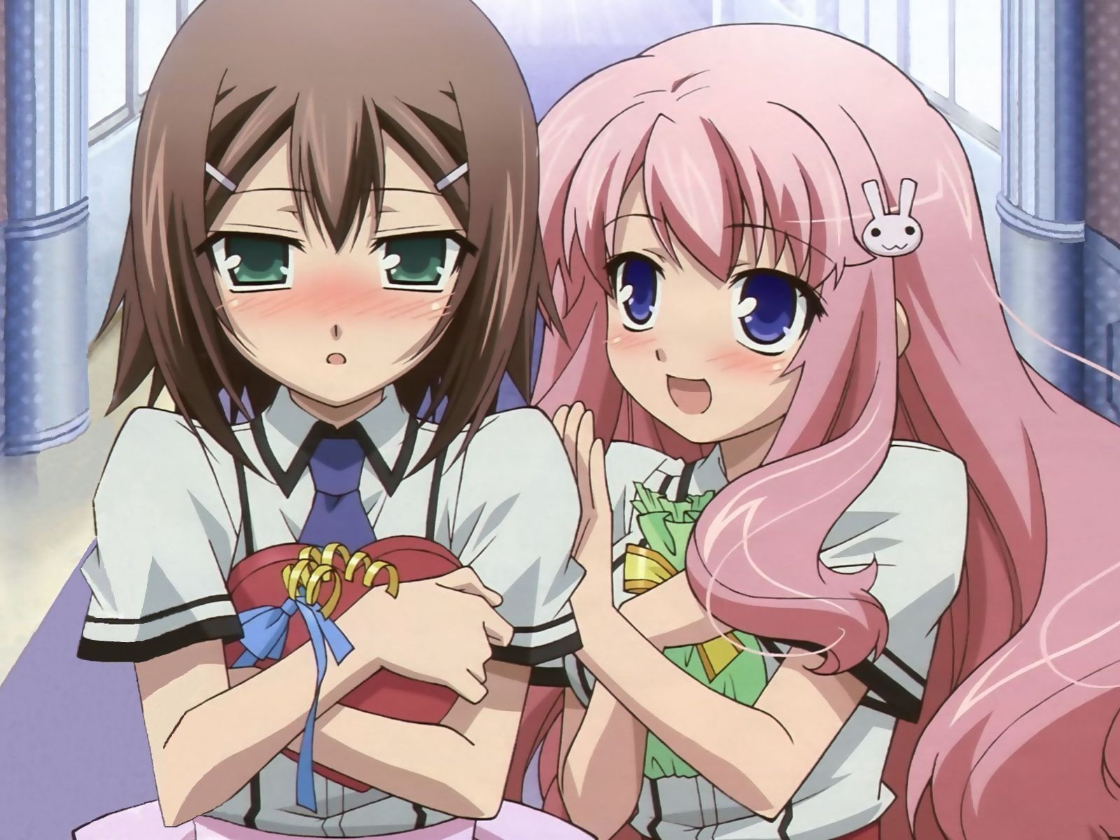 Девочка с сердечком