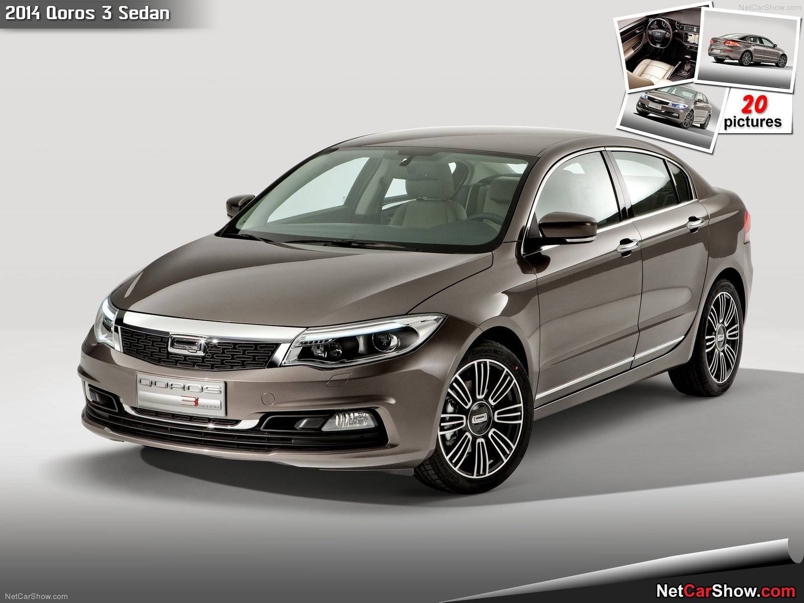 Новая машина Qoros 3 2014