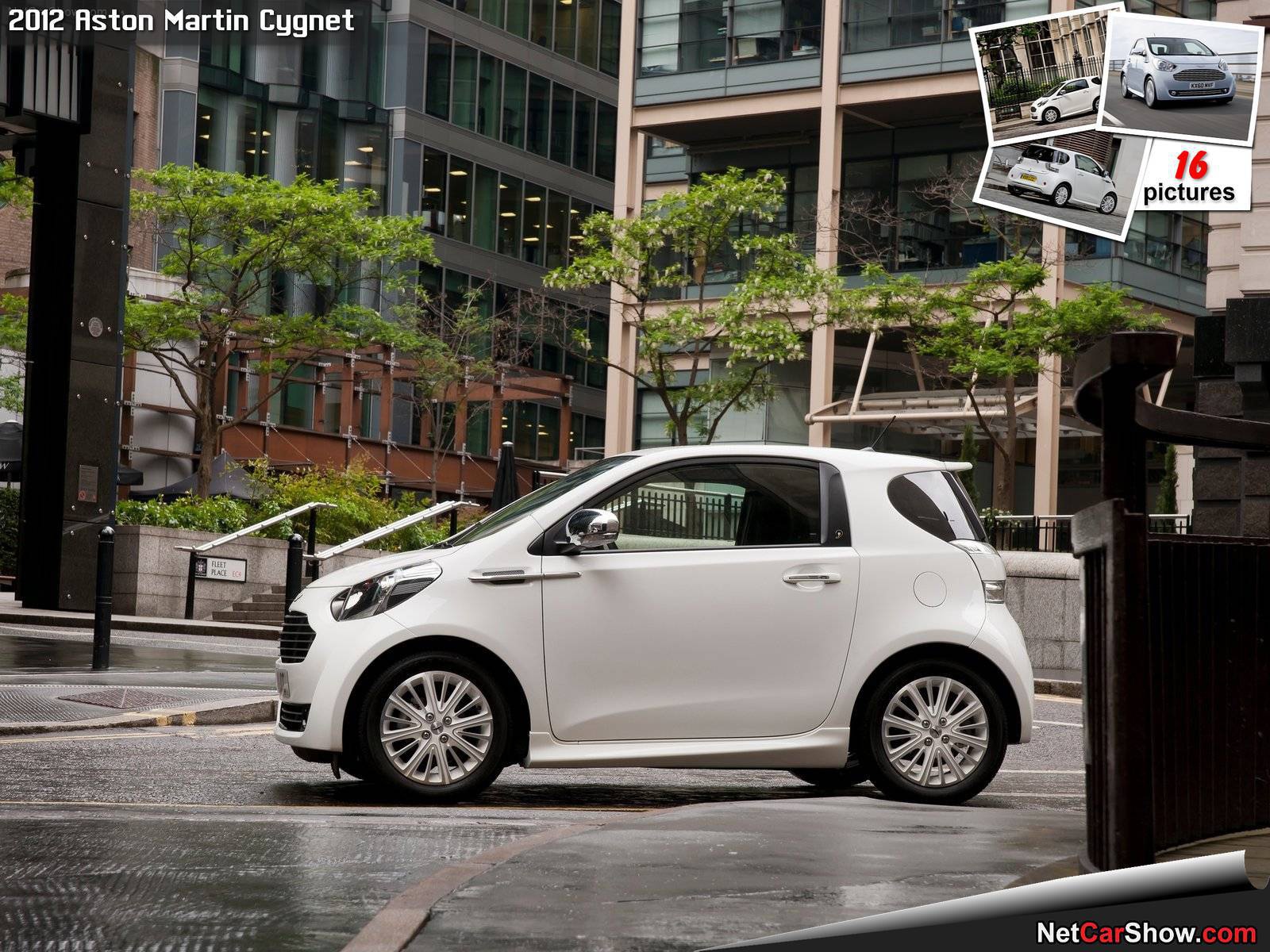 Надежная машина Aston Martin cygnet