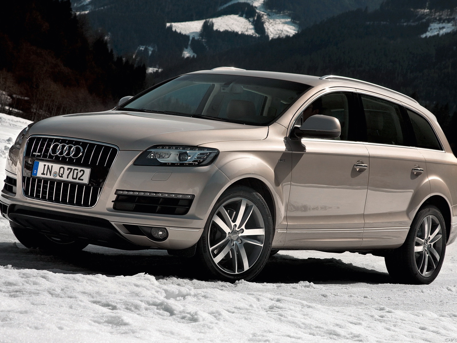 Покоритель горных дорог Audi Q7