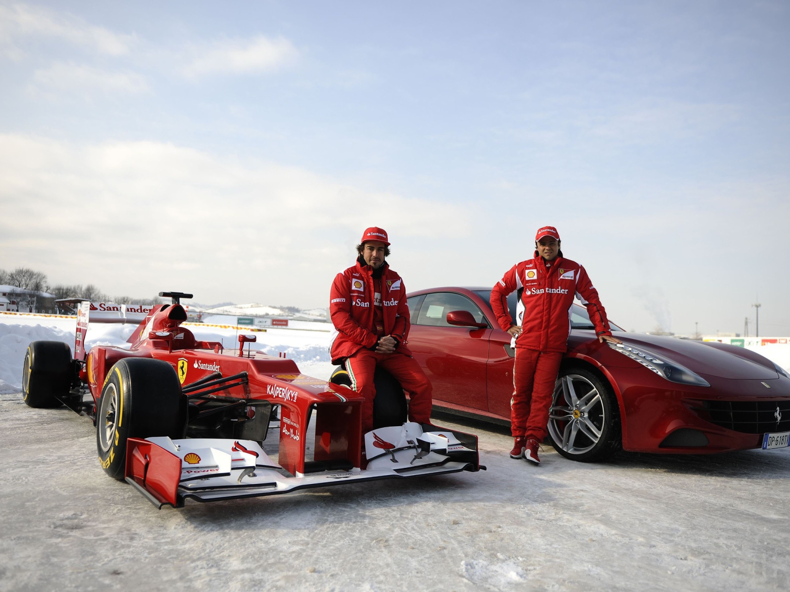 Феррари формула один с пилотами