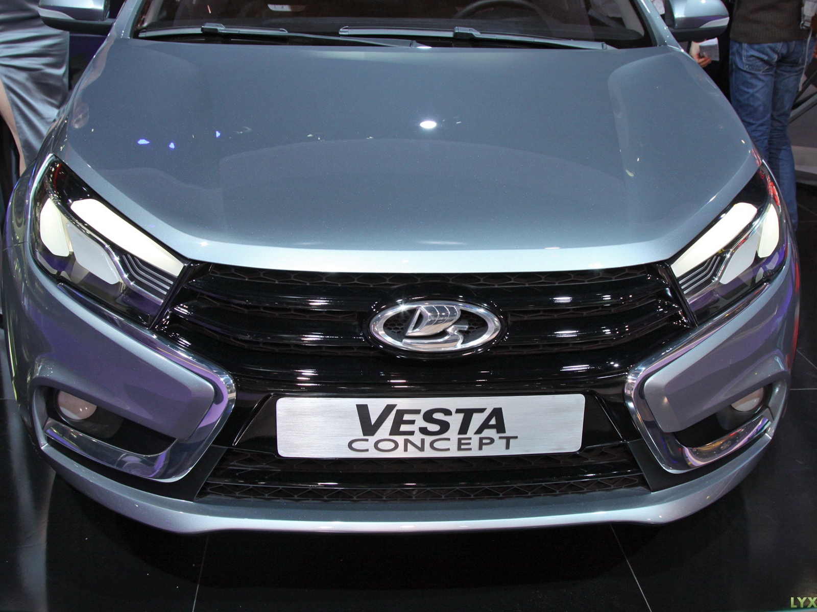 Front of the new Lada Vesta