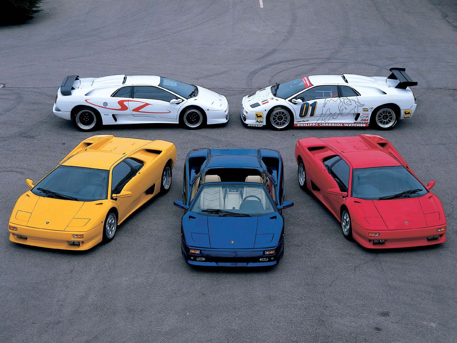 Надежная машина Lamborghini Diablo