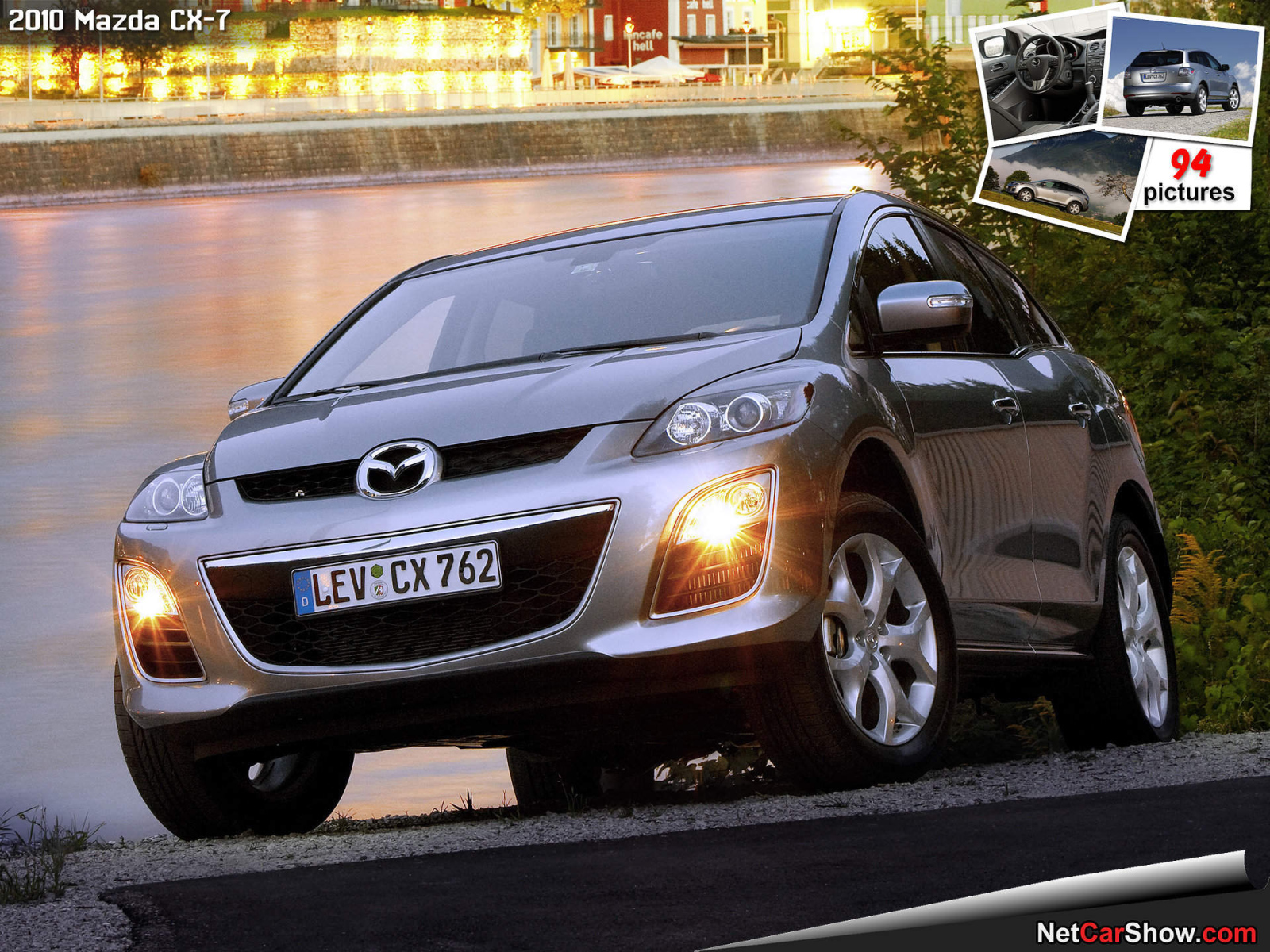 Красивый автомобиль Mazda CX 7