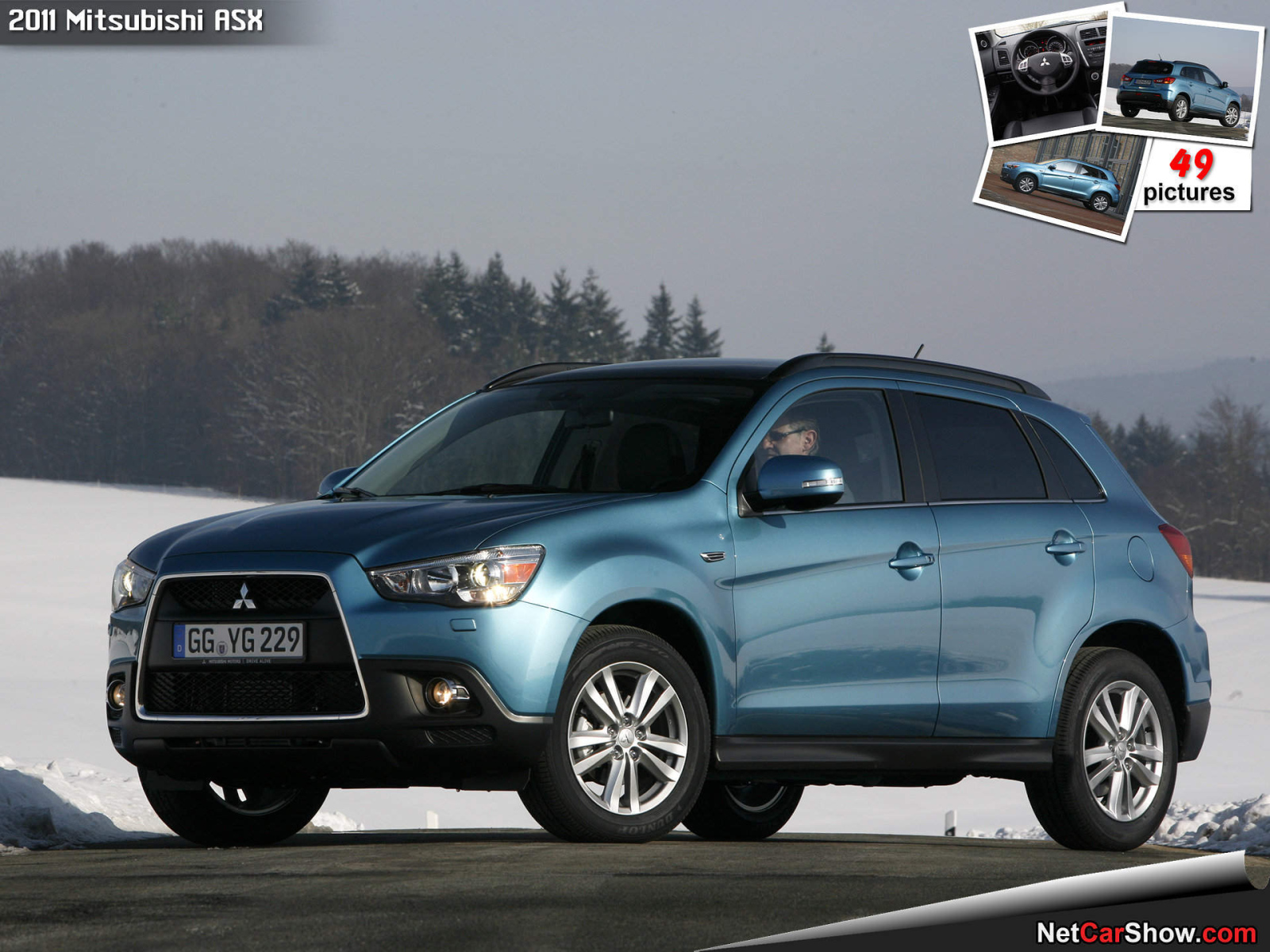 Автомобиль марки Mitsubishi модели ASX