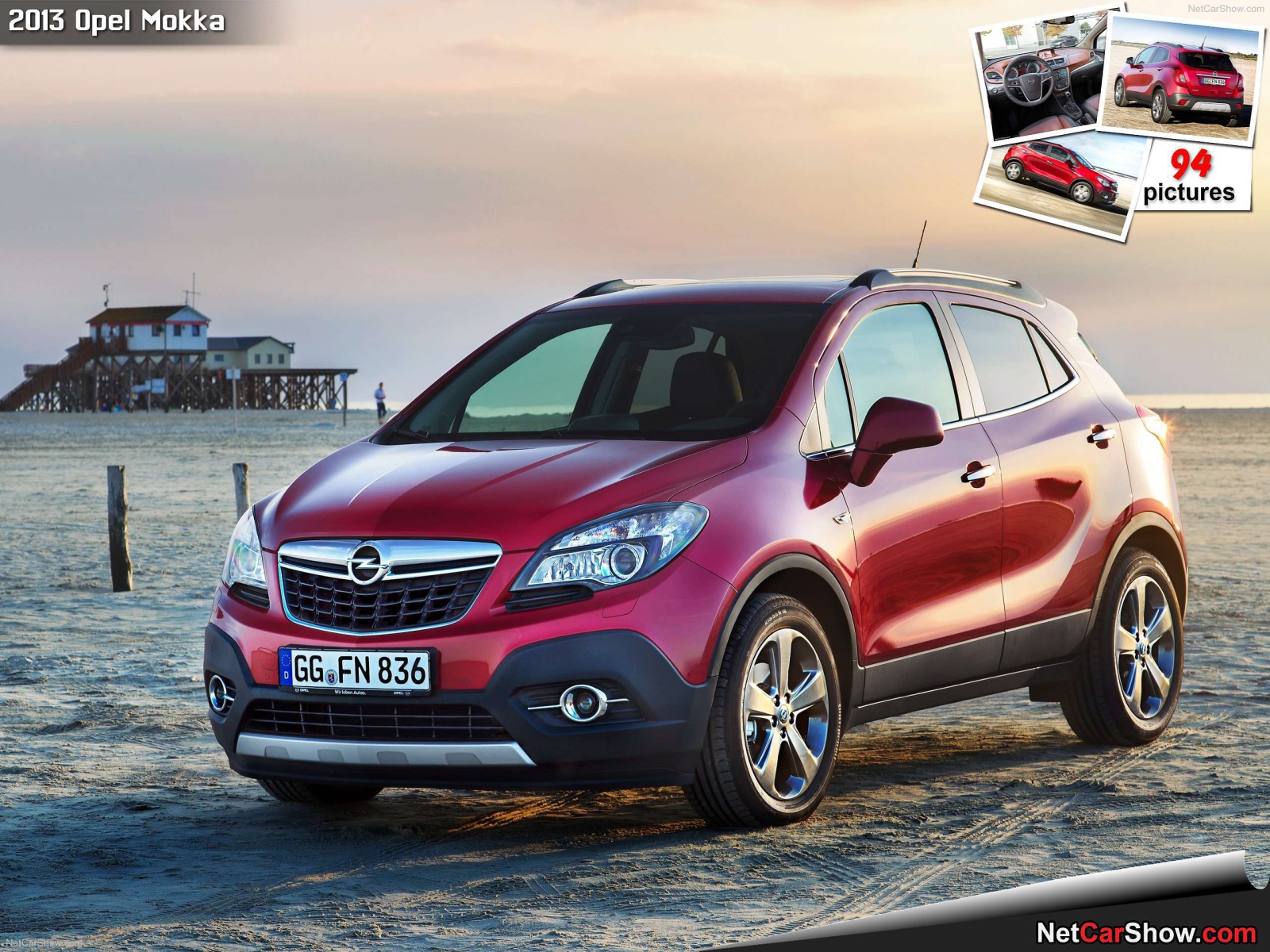 Красивый автомобиль Opel Mokka