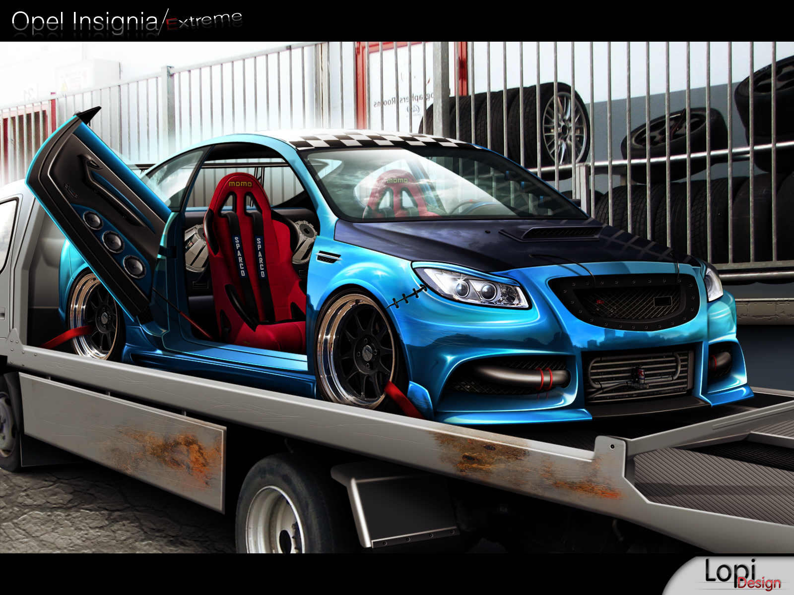 Новая машина Opel Insignia