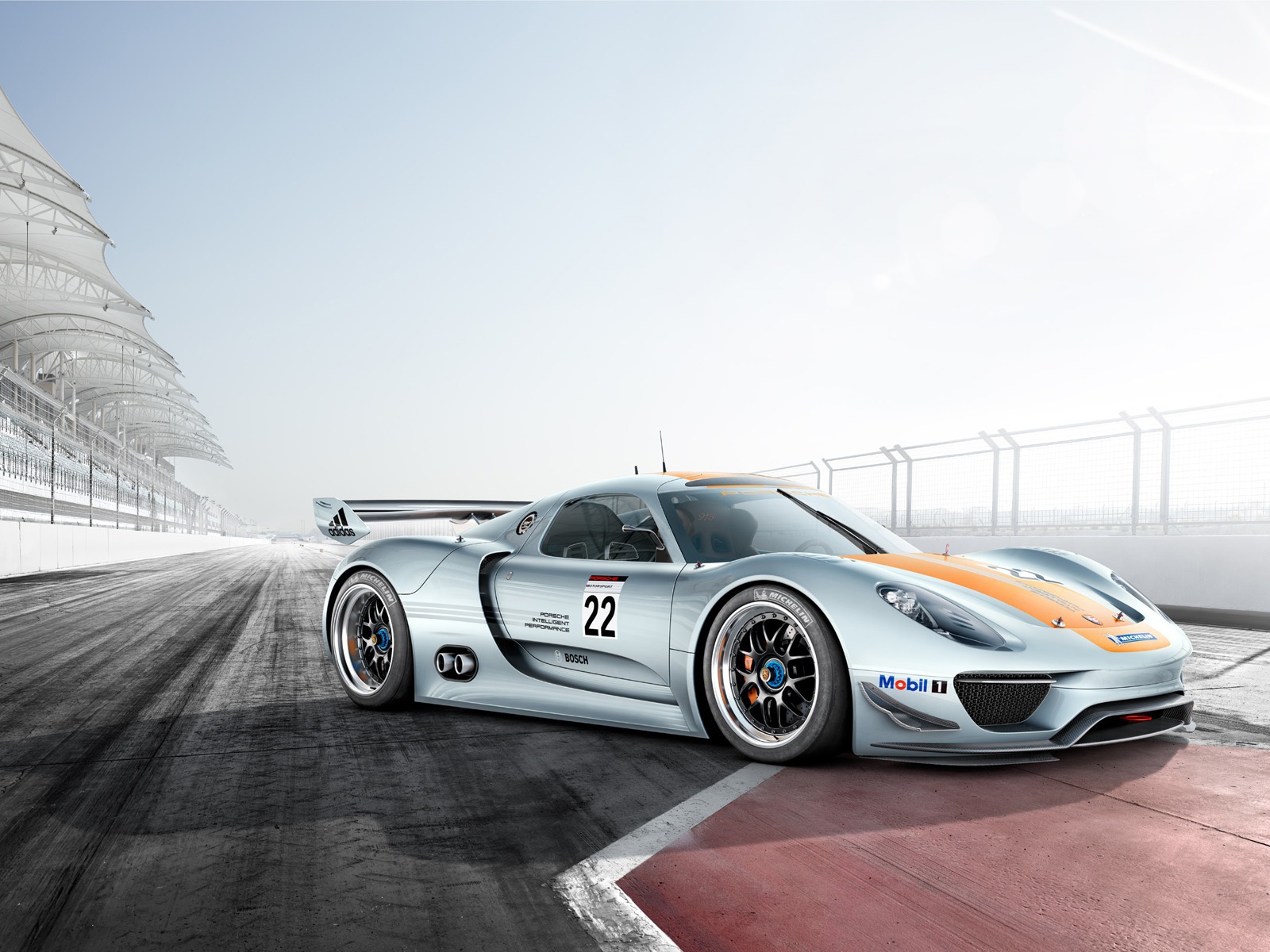 Гонка Porsche 918 RSR