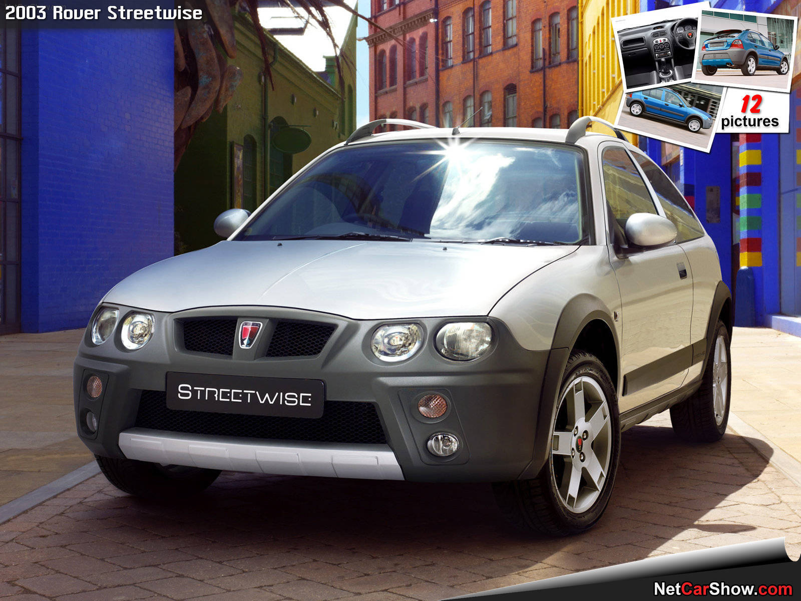 Красивый автомобиль Rover Streetwise