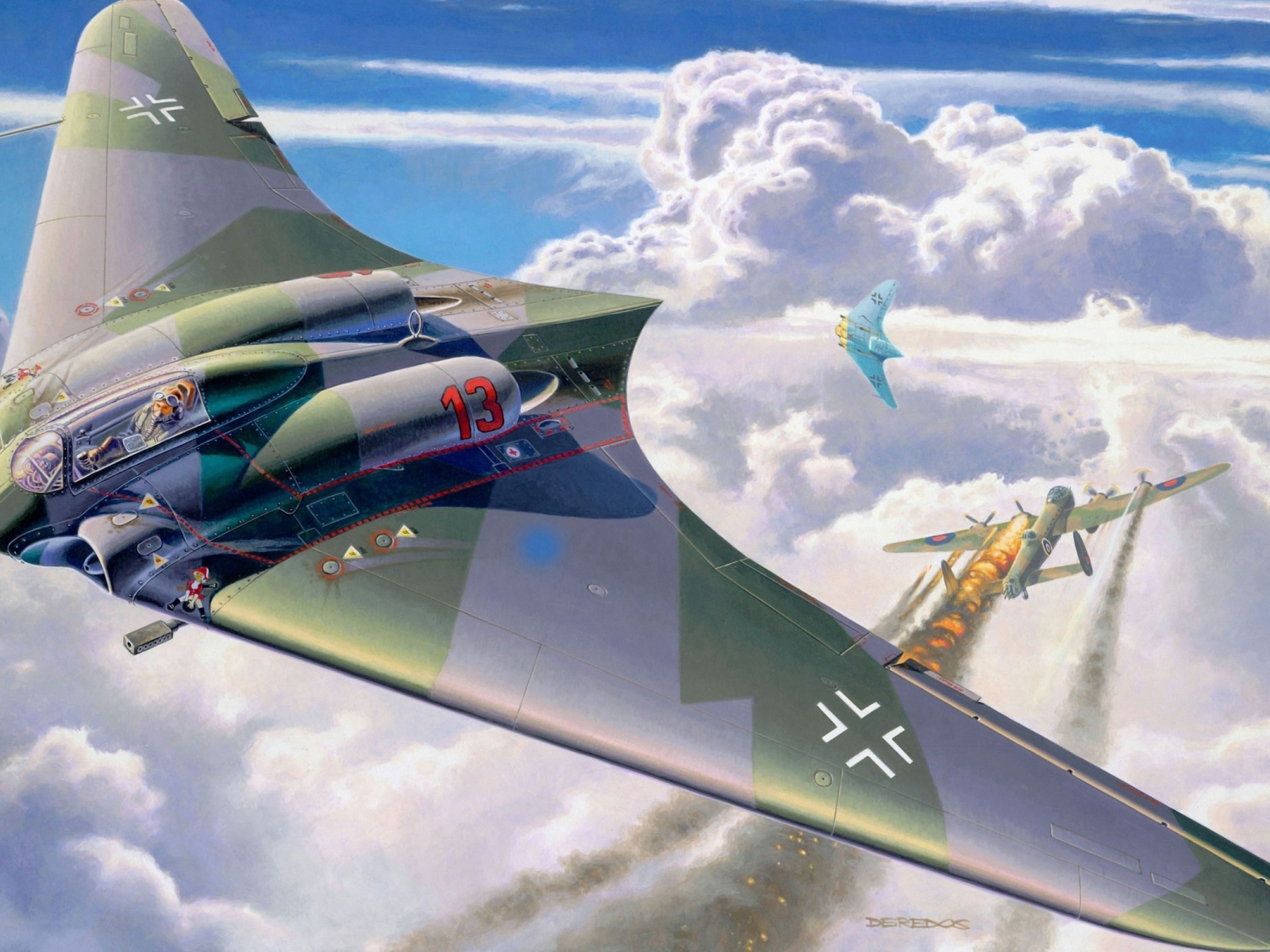 Немецкий военный самолет