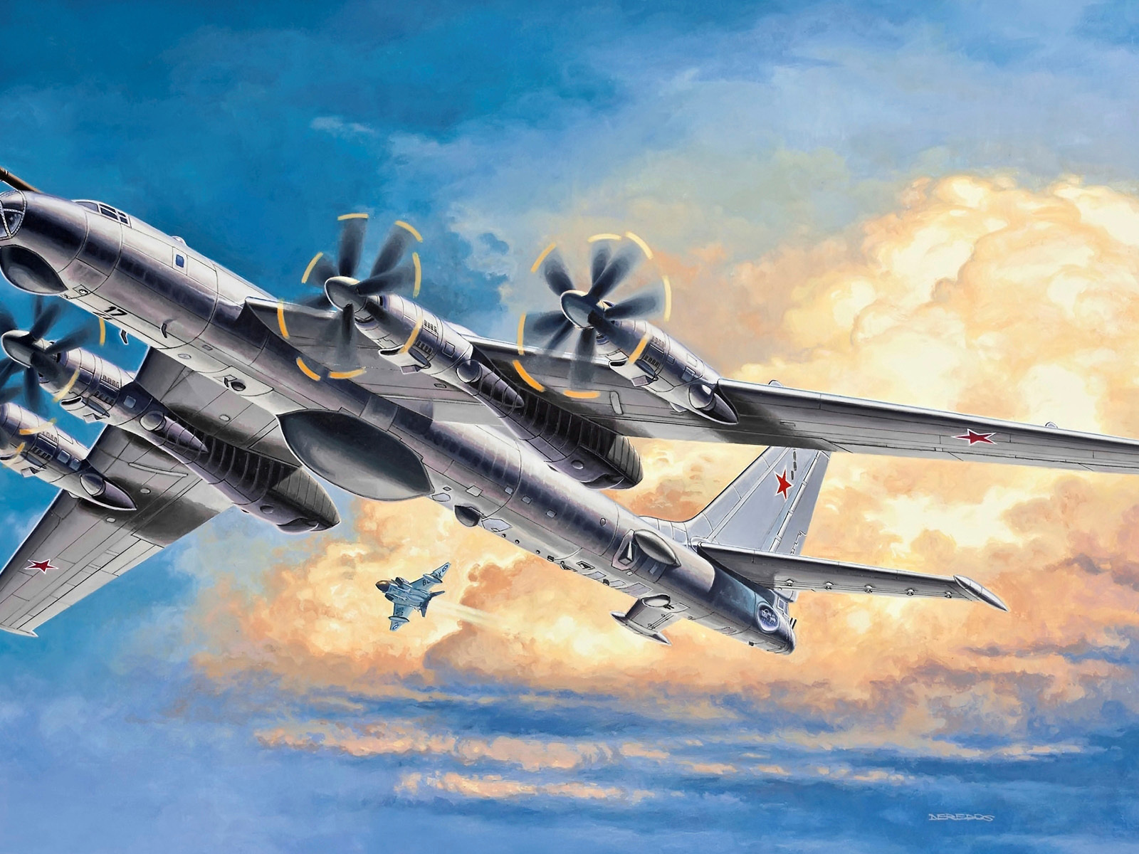 Русский турбовинтовой самолет