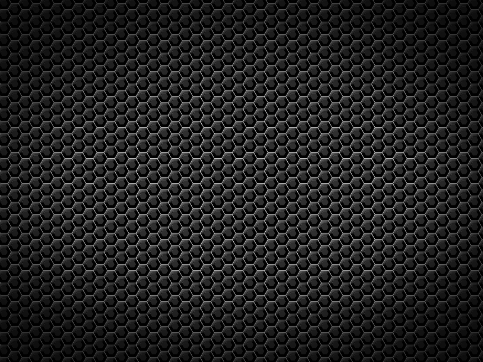 Черные обои  с шестигранной текстурой