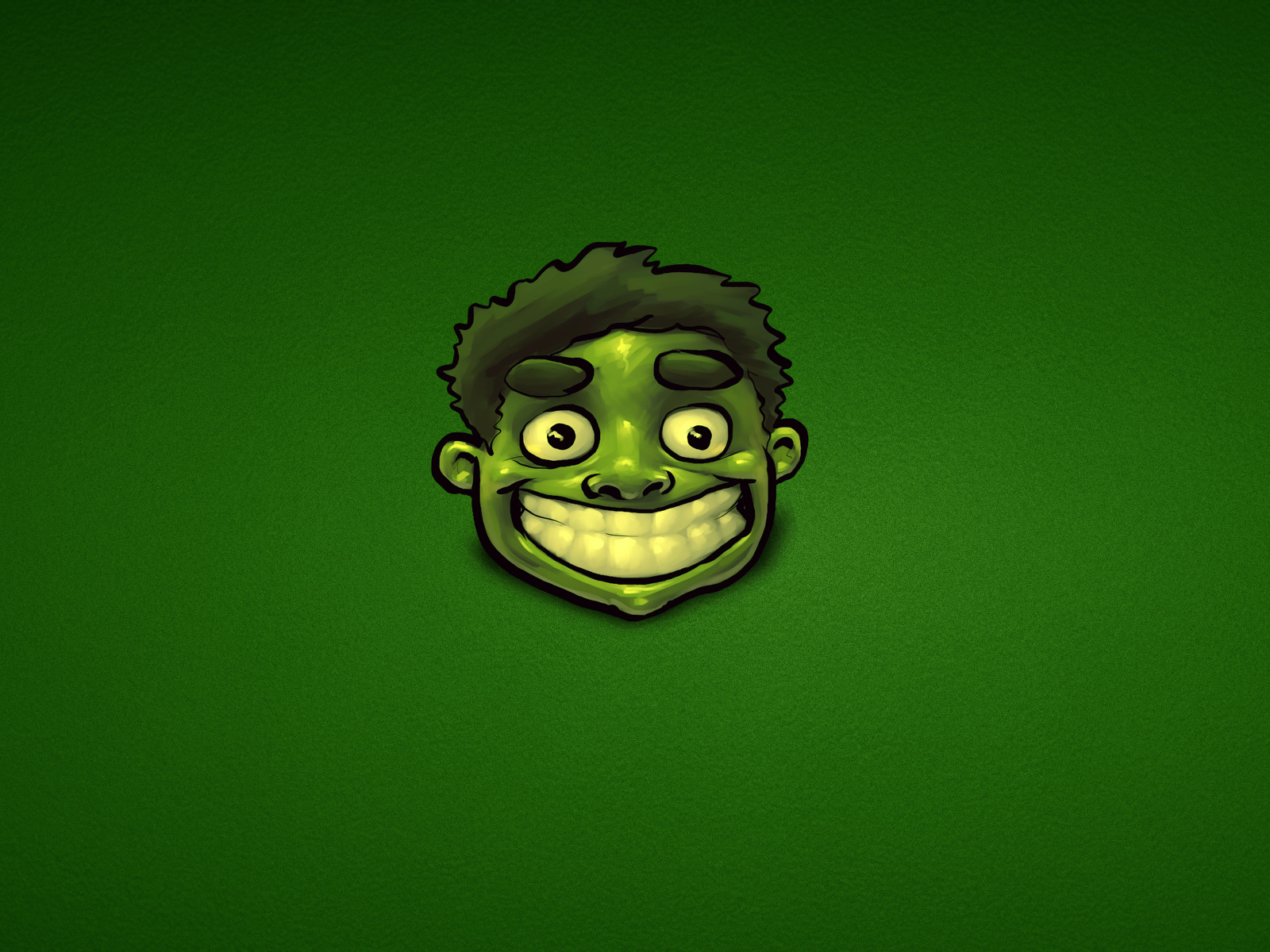 Халк улыбается