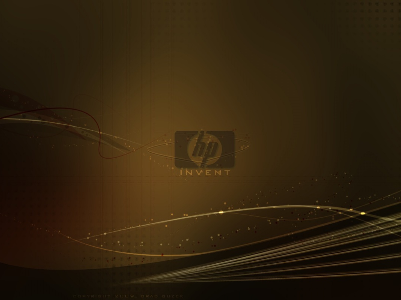 Коричневый фон HP