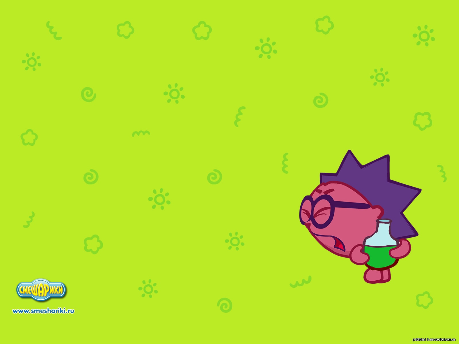 Ежик в мультфильме Смешарики