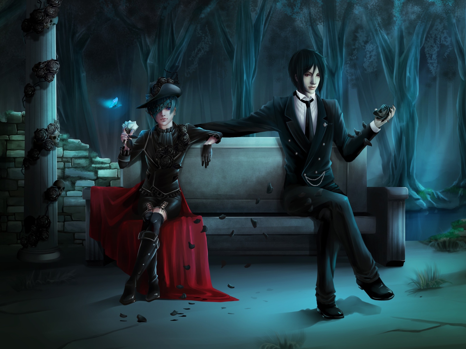 Мультфильм Темный дворецкий