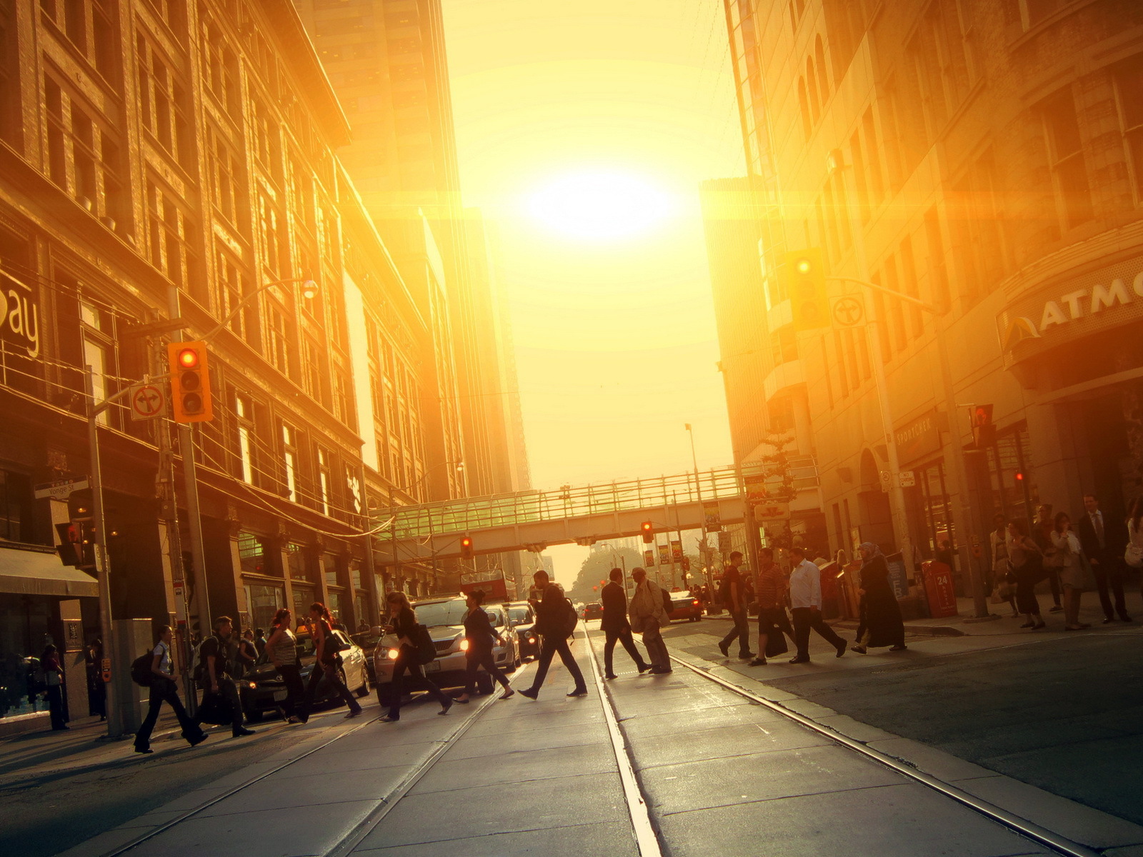 Улица города Торонто