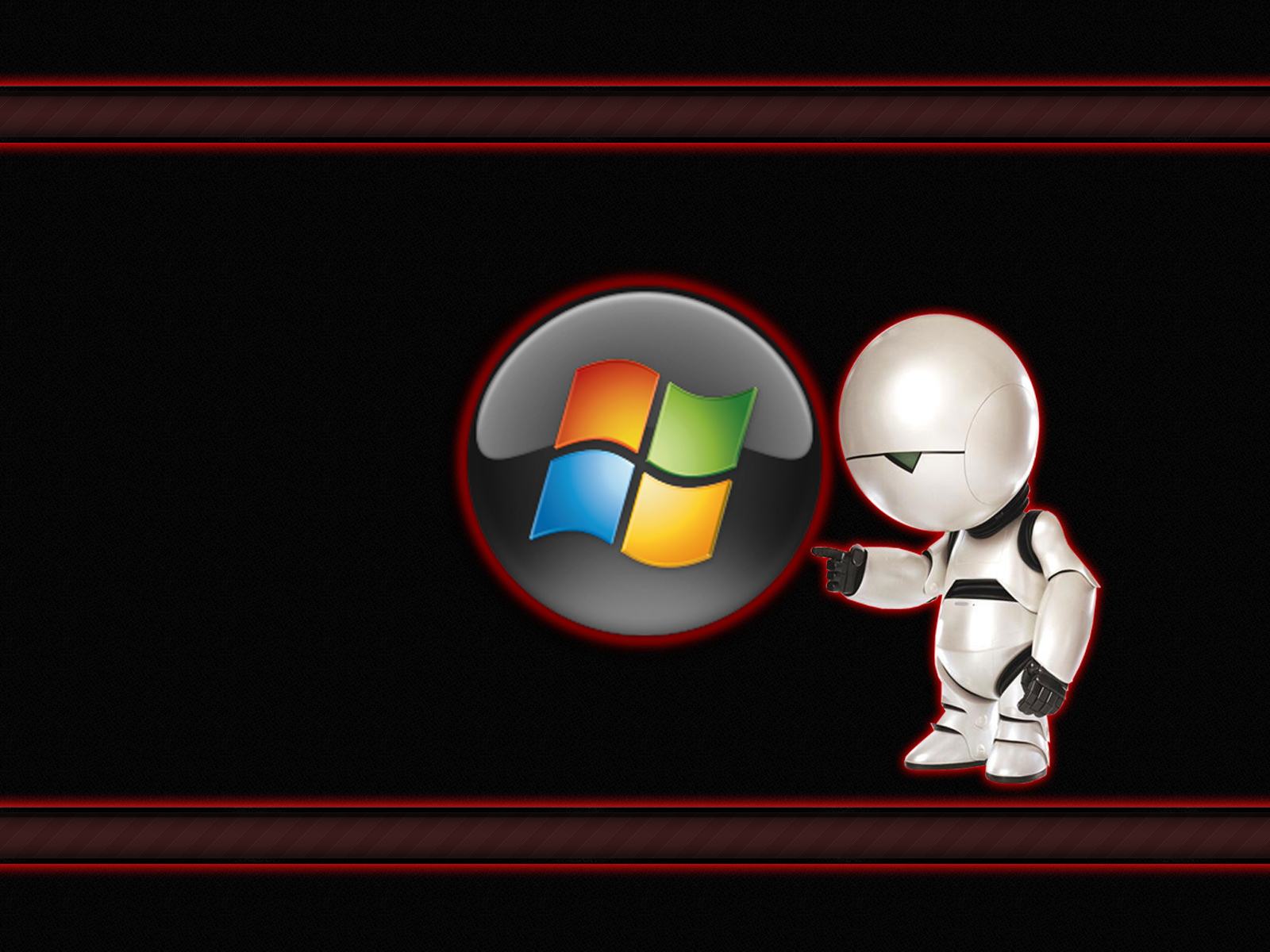 Робот с Windows 7