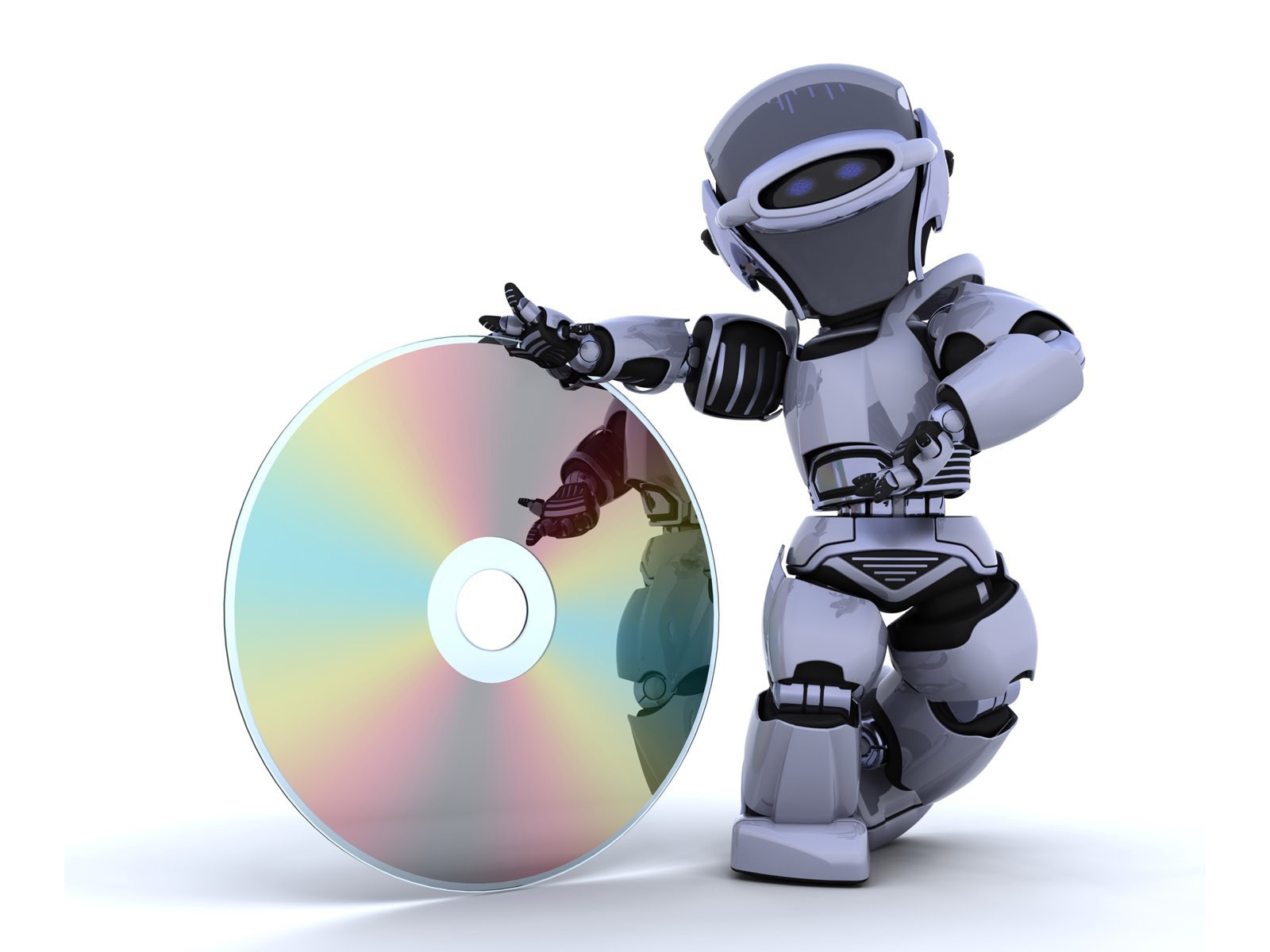 Робот с Компакт диском