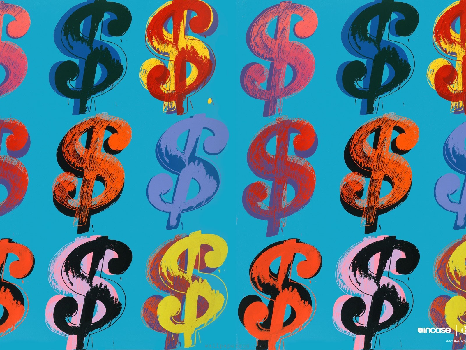 Знаменитая картина Энди Уорхола Доллары