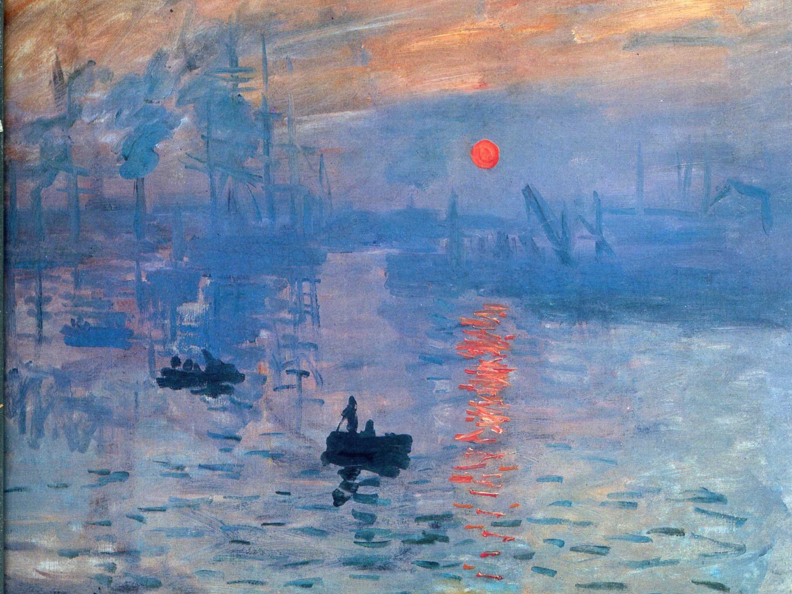 Картина Клода Моне - Восход