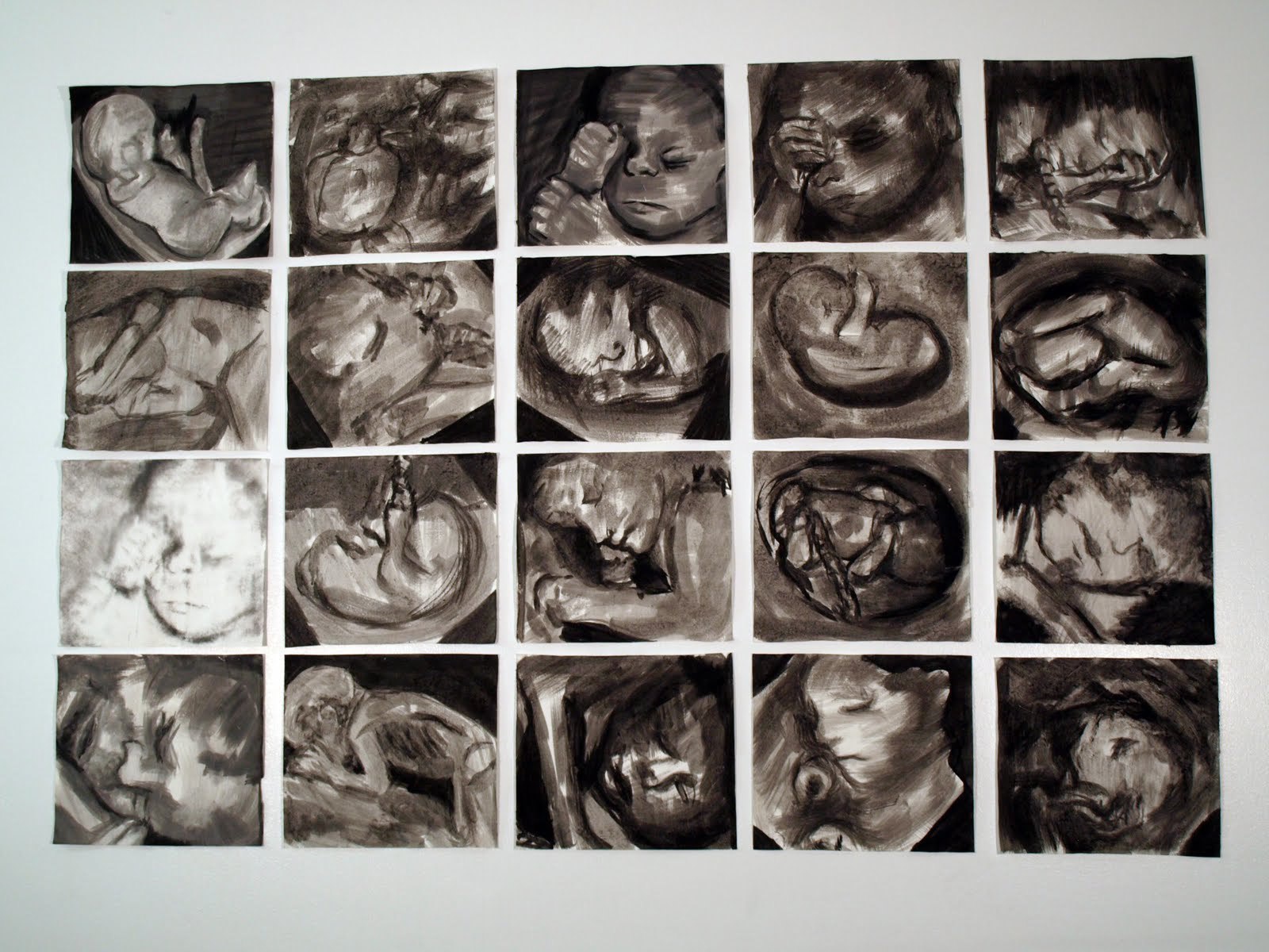 Картина Марлен Дюма - Плод