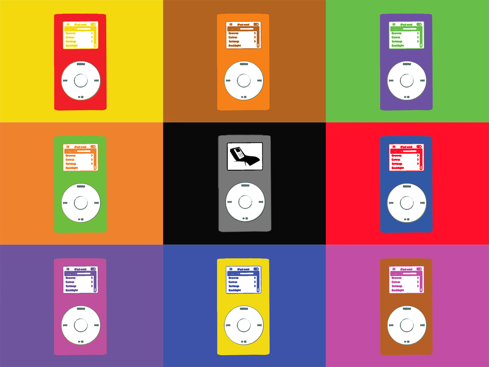 Картина Энди Уорхола Ipod