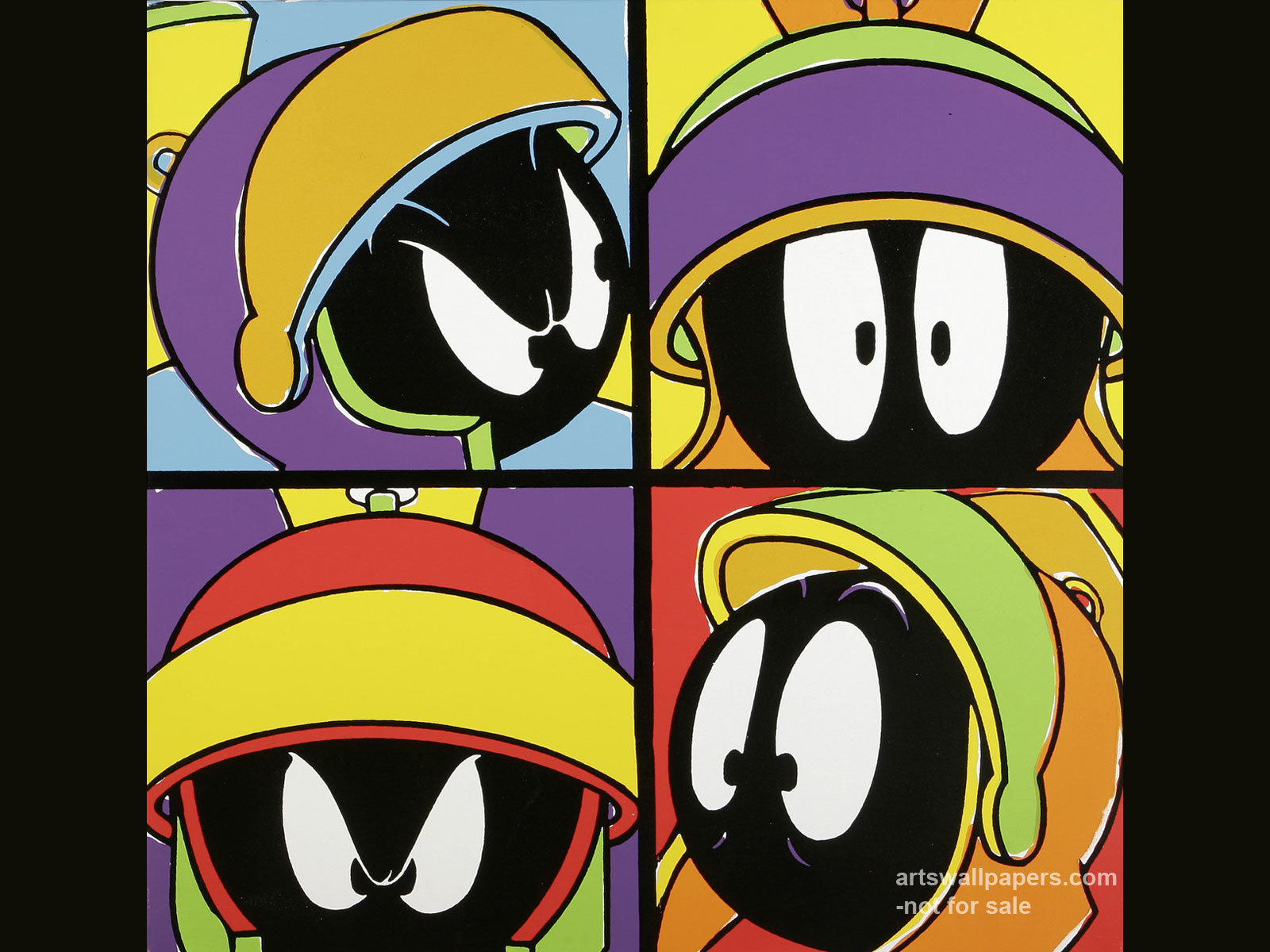 Картина Энди Уорхола мультфильмы