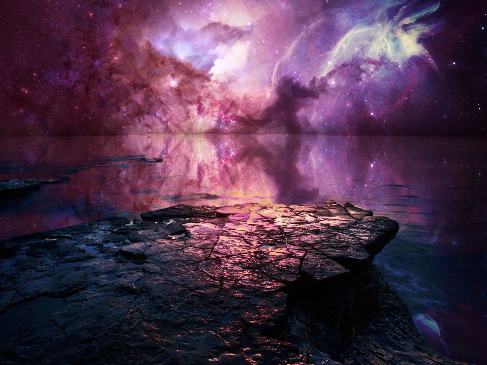 Фантастический морской пейзаж