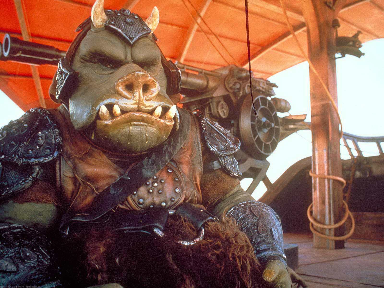 Свиная морда с рогами