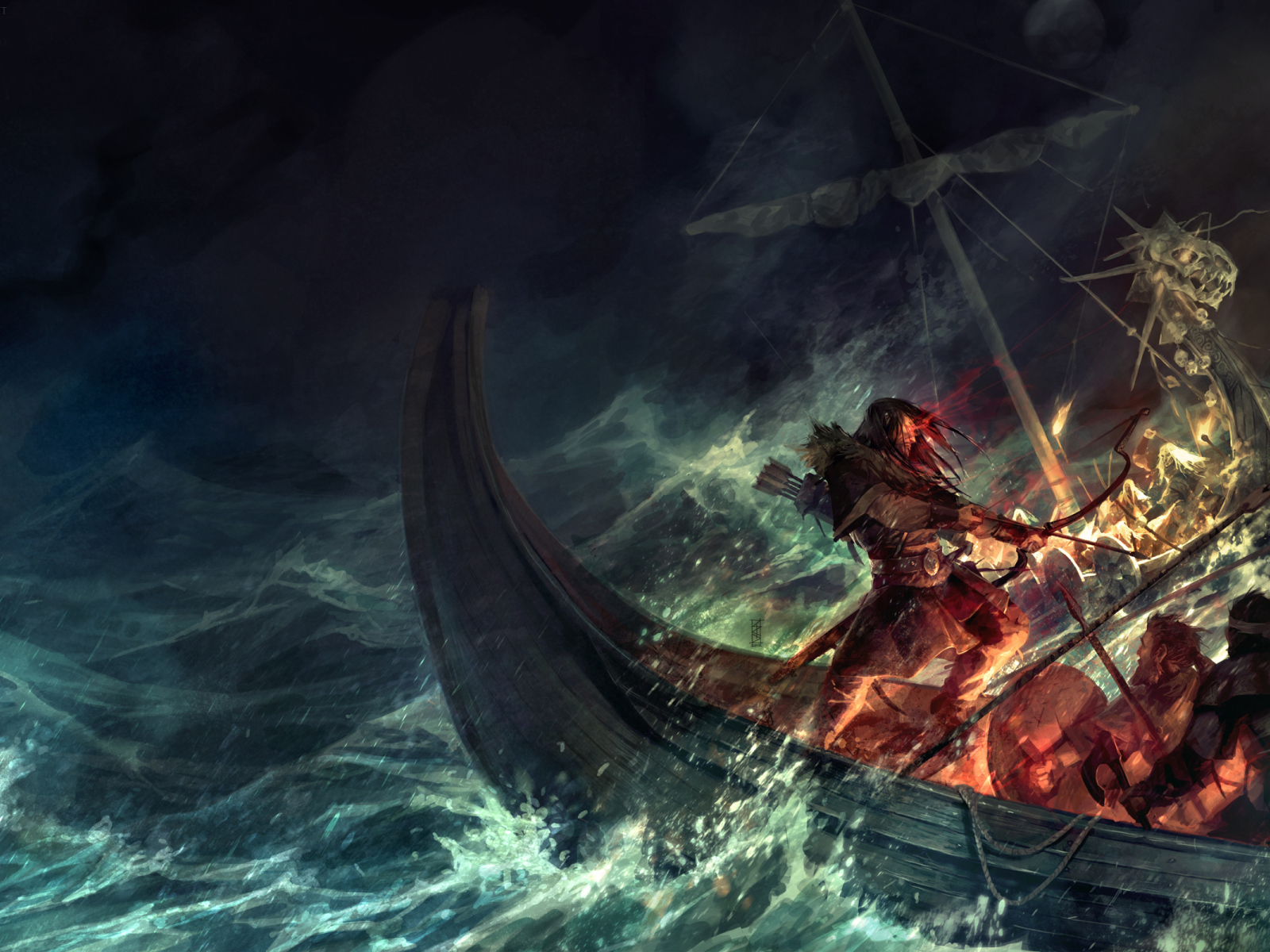 Викинги сражаются со стихией