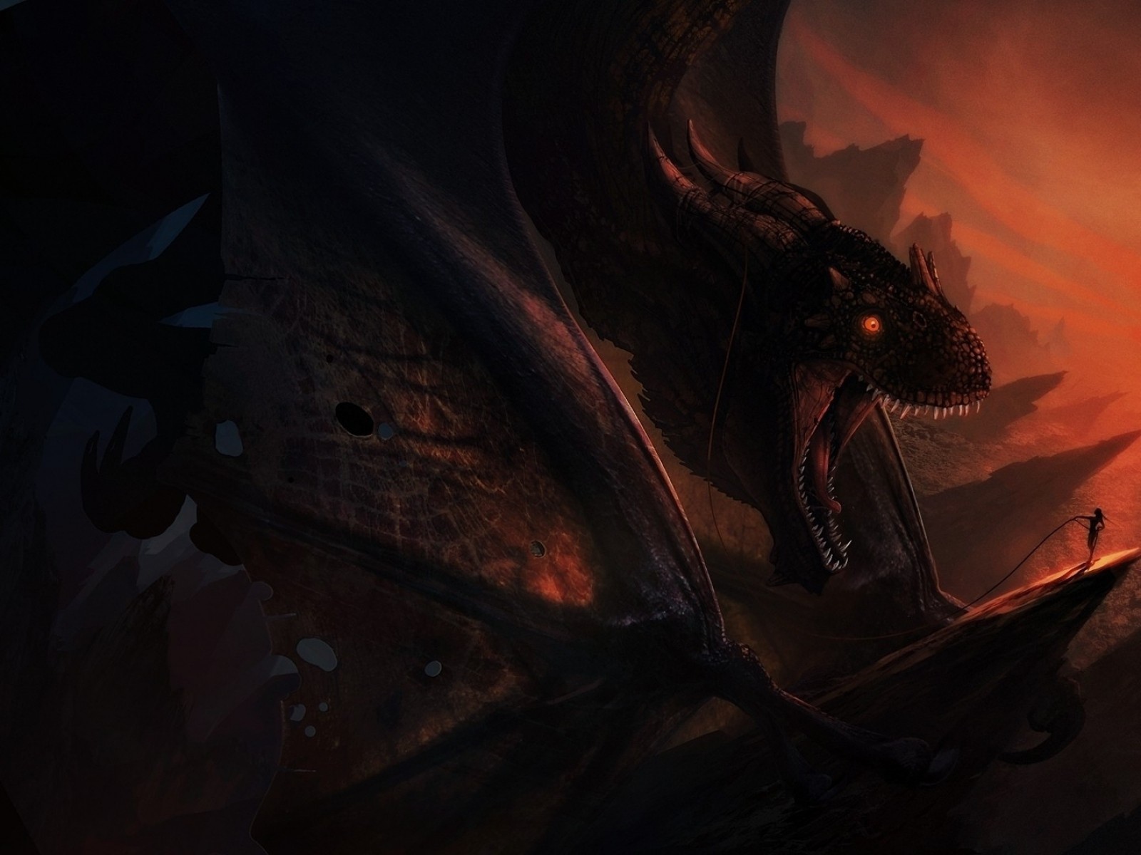 Маленький человек и большой дракон