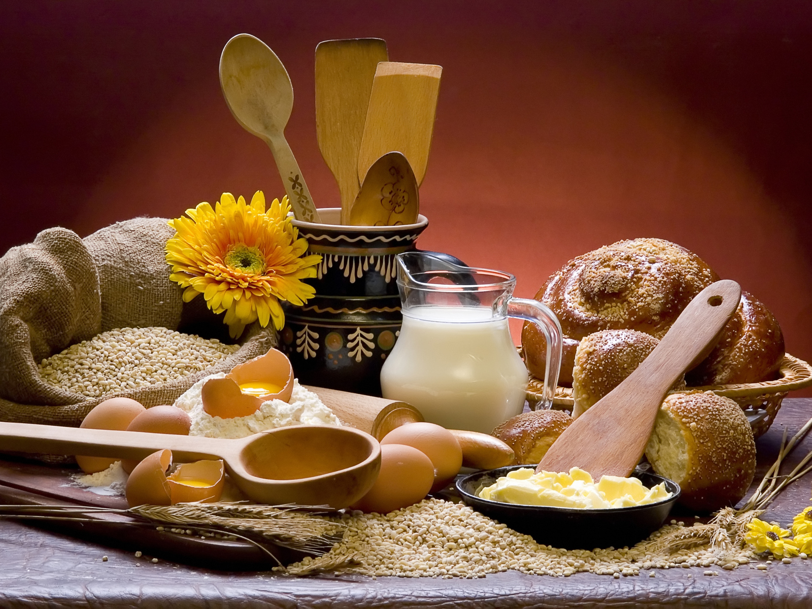 Составные части хлеба