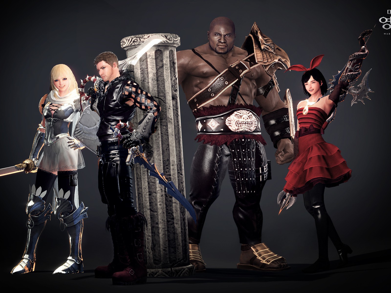 Герои видео игры с оружием