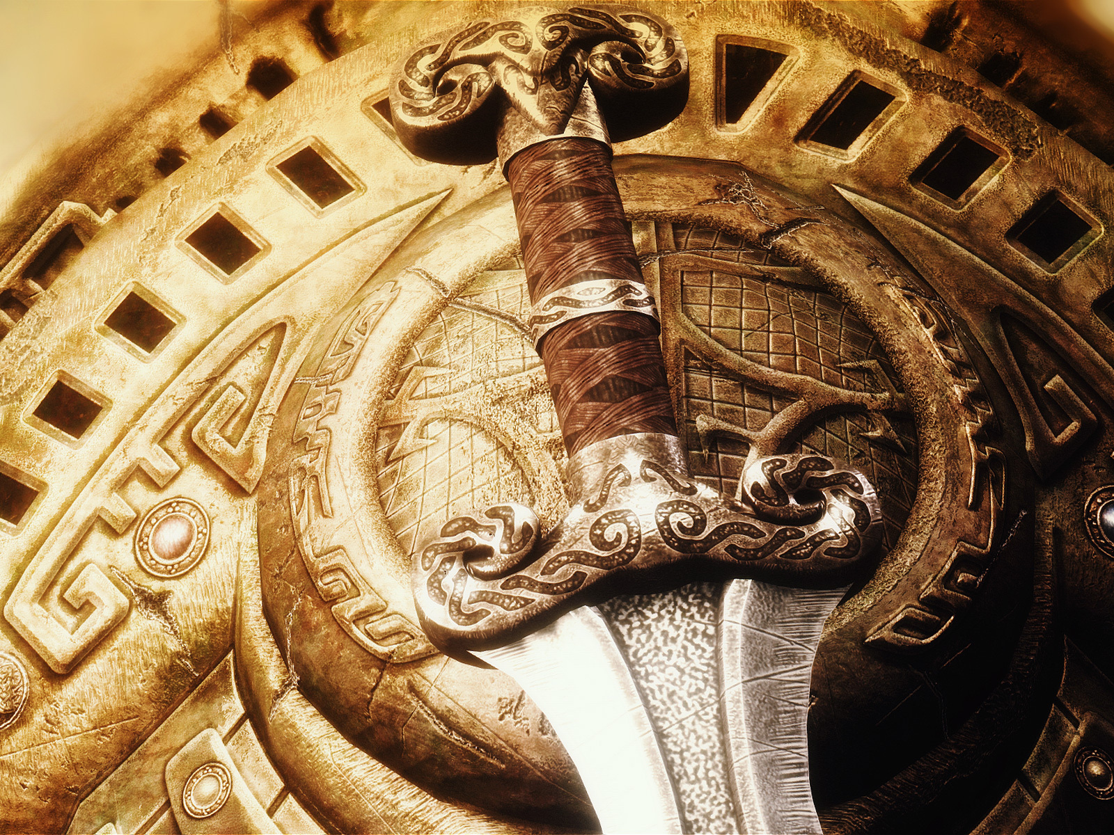 Щит и меч из игры